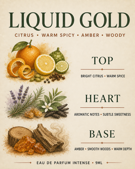 Liquid Gold | 9ml Eau de Parfum Travel Spray for Women