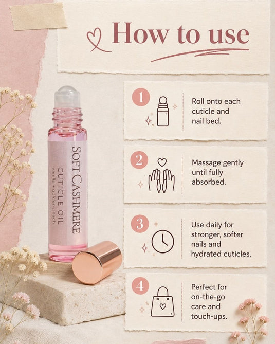 Soft Cashmere Cuticle Oil