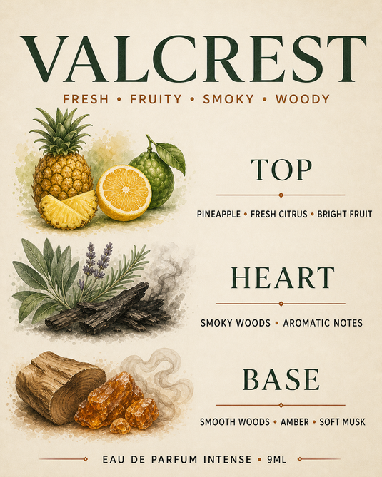Valcrest 9ml Travel-Size Eau de Parfum Intense